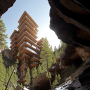 ai timber cliffside resort wilderness