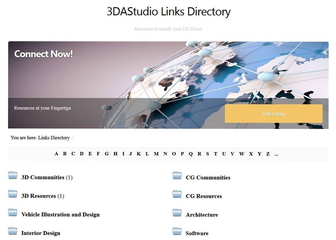 3dastudio links directory