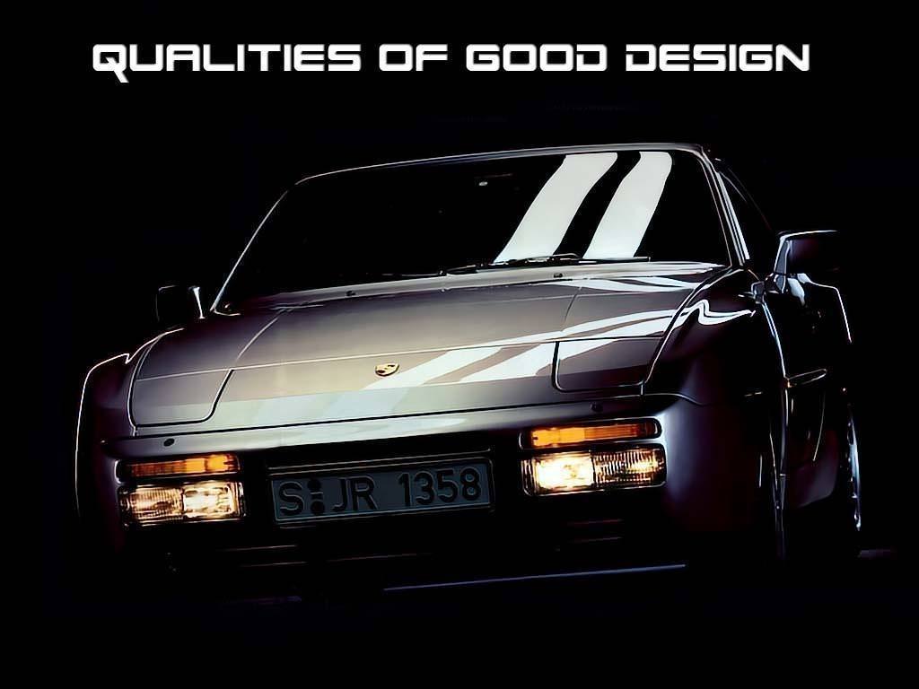 Five Qualities of Good Design