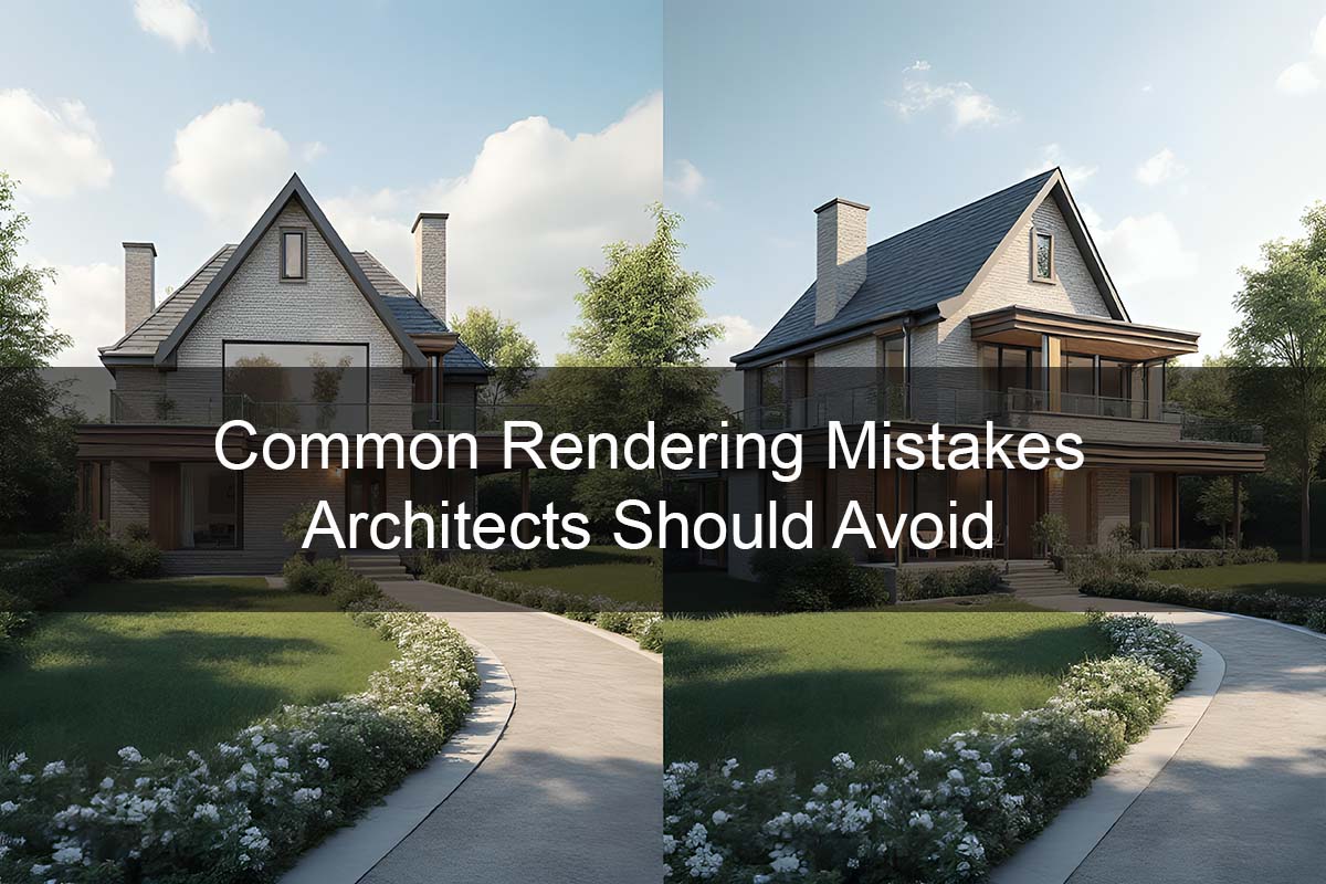 Common Rendering Mistakes