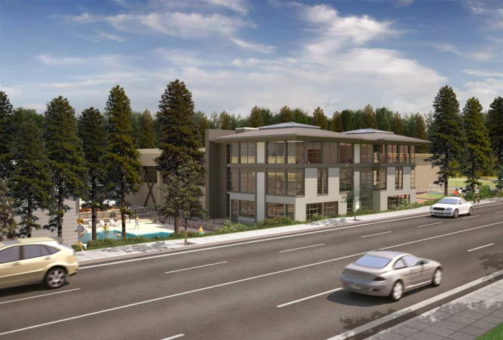 bellevue athletic club architectural rendering