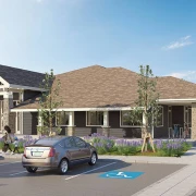 hnn promenade clubhouse exterior rendering