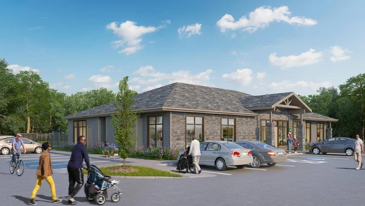 hnn redmond ridge clubhouse exterior rendering