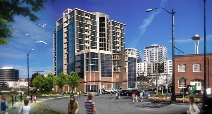 seattle elliot mixed use rendering