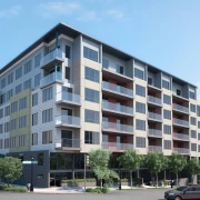 seattle mixed use exterior rendering 2