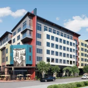 seattle mixed use exterior rendering 3