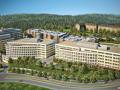 talus corporate campus aerial architectural rendering