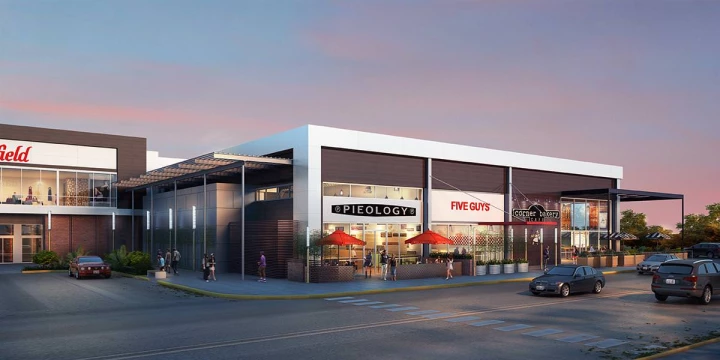 wesfield vancouver retail mall 3d rendering 1