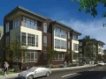 woodland park condominiums exteior 3d rendering 2