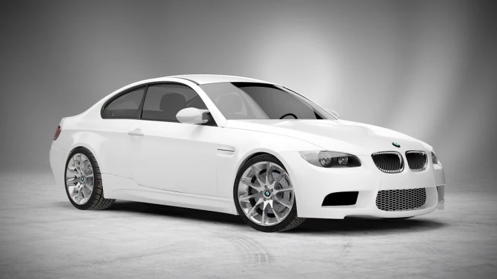 i carbon design bmw automotive 3d rendering