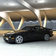 porsche 944 turbo automotive 3d rendering 01 porsche 944 turbo automotive 3d rendering 01