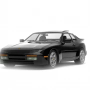 porsche 944 turbo automotive illustration 02