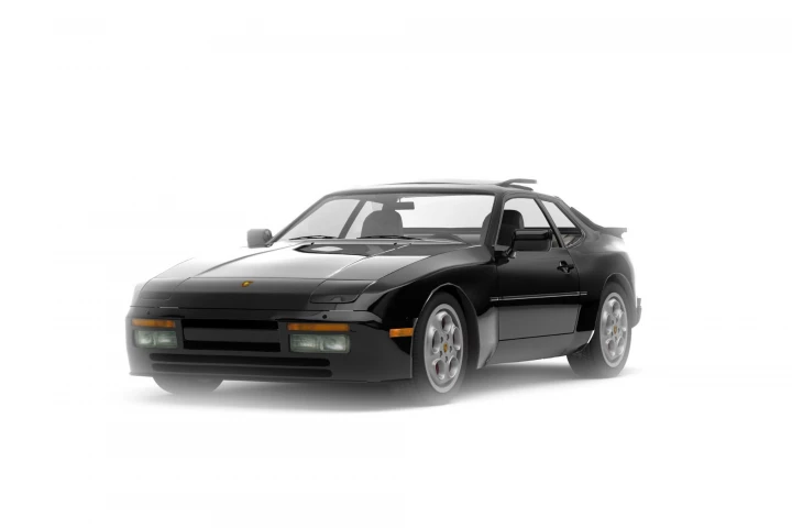 porsche 944 turbo automotive illustration 02