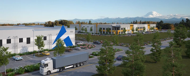fennel creak distribution center exterior rendering 1