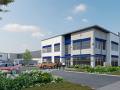 bridge point sumner south office manufacturing facility exterior architectural rendering