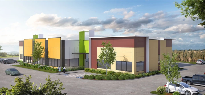 sterling business park exterior architectural rendering