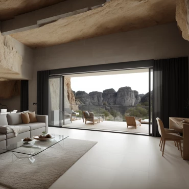 ai cave home livingroom