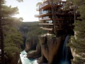 ai coastal cliffside resort