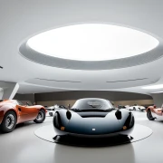 ai modern car museum