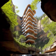 ai timber cliffside resort