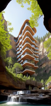 ai timber cliffside resort