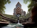 ai wilderness waterfall resort