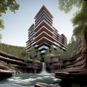 ai wilderness waterfall resort