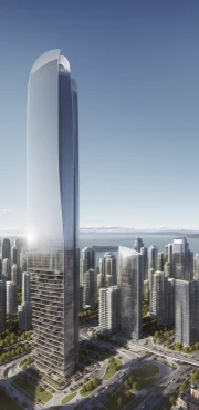 ai skyscraper summer day clear skyi