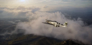 p52 mustang aviation 3d rendering