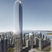 ai skyscraper summer day clear skyi
