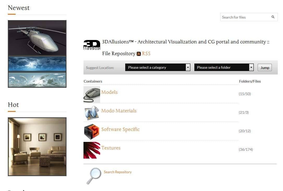 3das 3d rendering free digital content