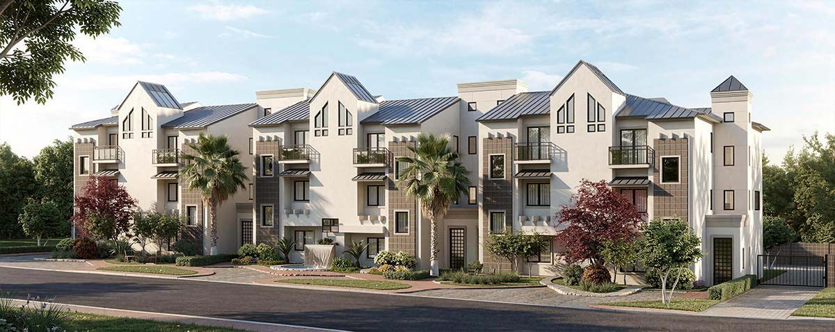 Simeon Condo Facade Rendering