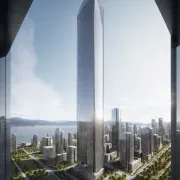 ai skyscraper framed summer day