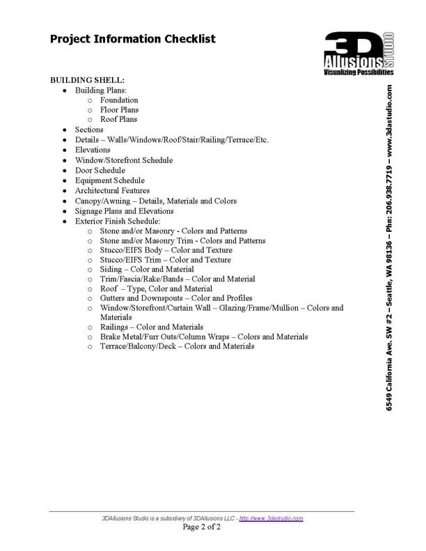 projectchecklist page 2sml