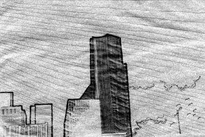 seattle cityscape sketch3