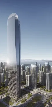 ai skyscraper summer day clear skyi