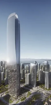 ai skyscraper summer day clear skyi