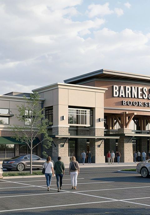 Retail architectural 3D visualization