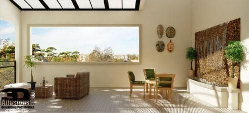 Simeon Balcony Rendering