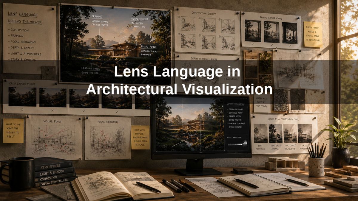 Lens Language in Architectural Visualization