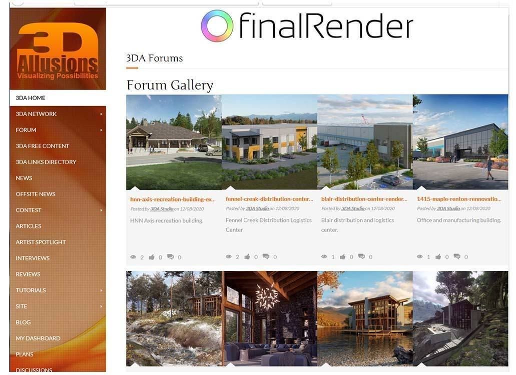 3DA Online Community Portal