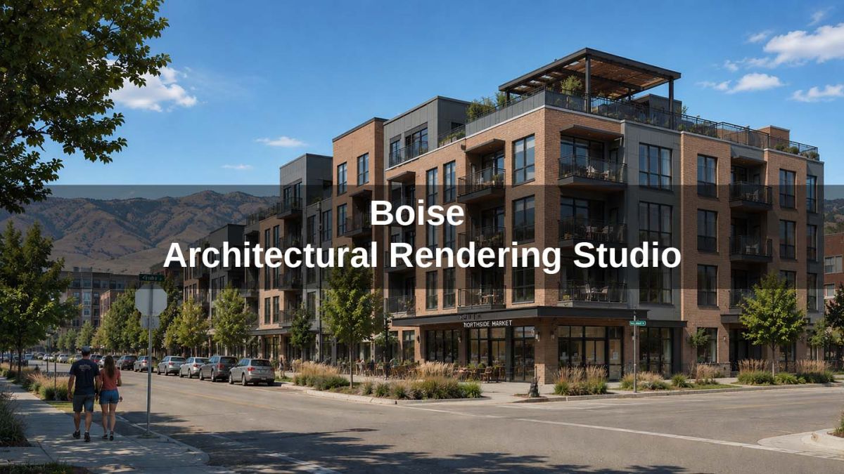Boise Idaho Architectural Rendering