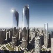 ai futuristic twin towers miami