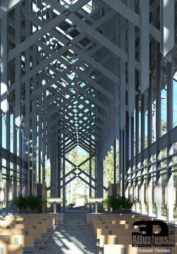 Digital recreation 3D architecture